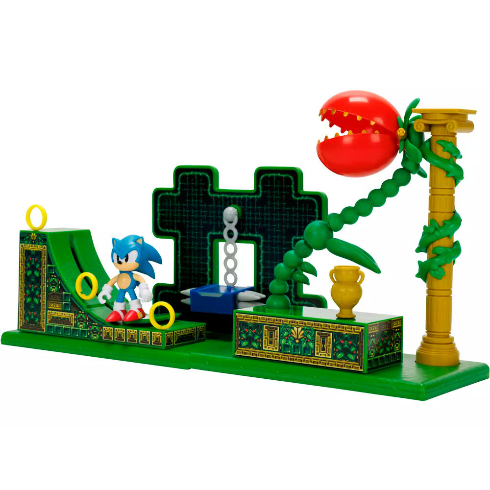 Sonic the Hedgehog Stardust Speedway Zone playset Nerdscape
