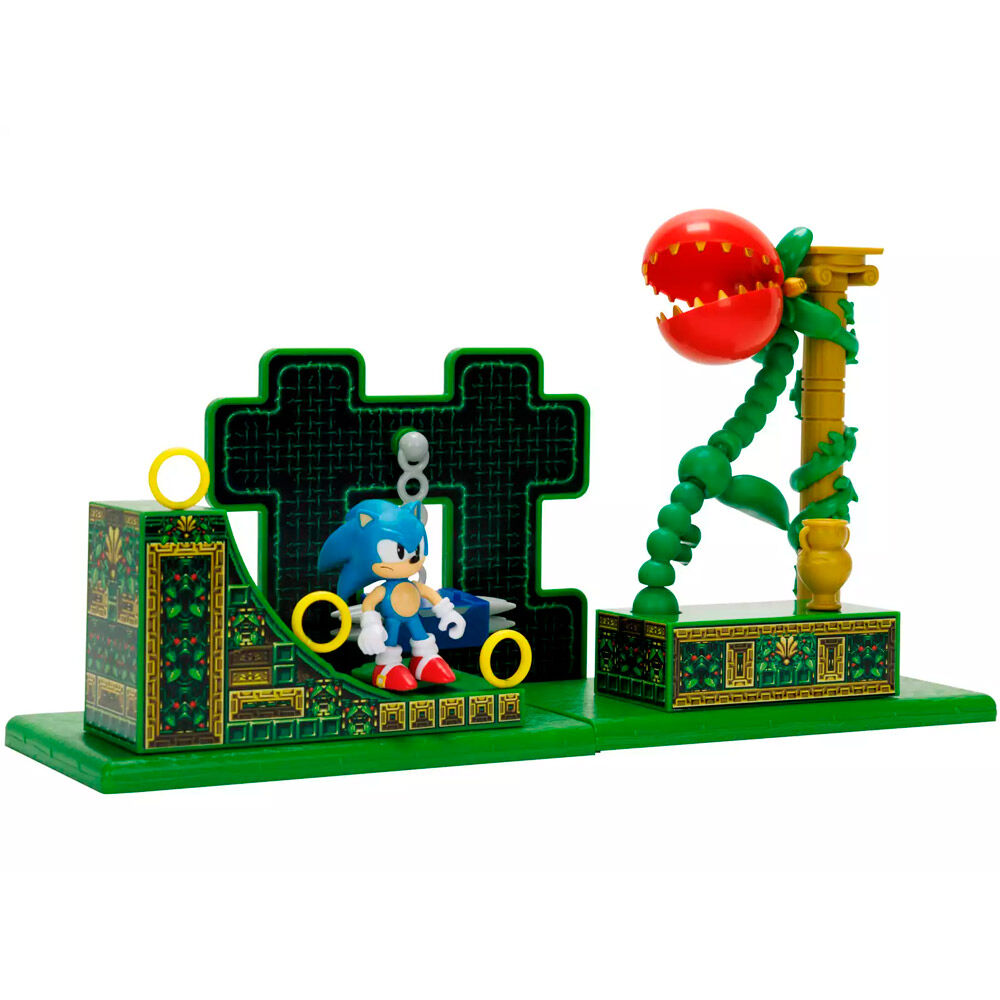 Sonic the Hedgehog Stardust Speedway Zone playset Nerdscape