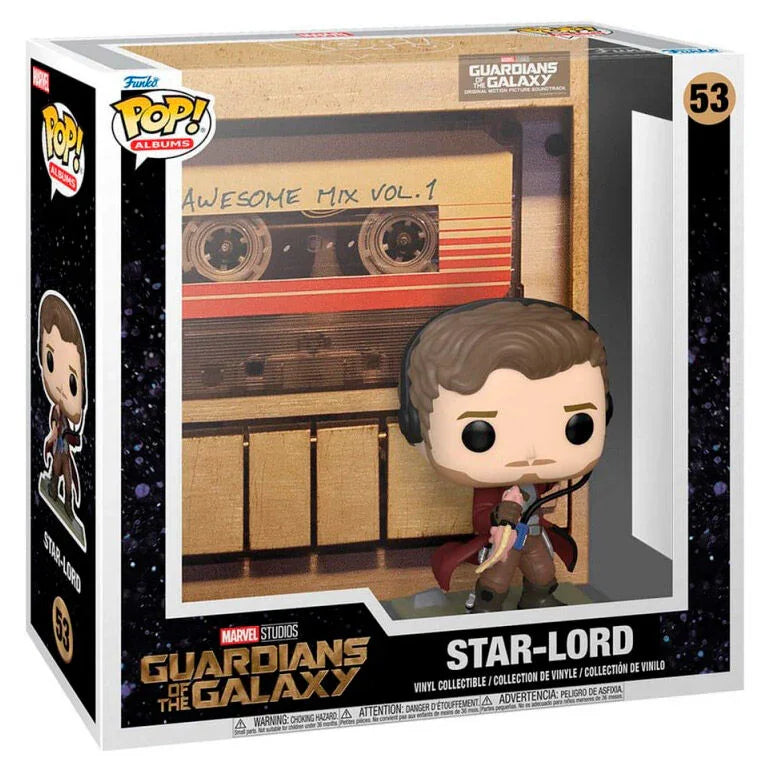Funko Pop! Marvel Guardians of the Galaxy Star-Lord - Figura da Collezione Vinyl Nerdscape