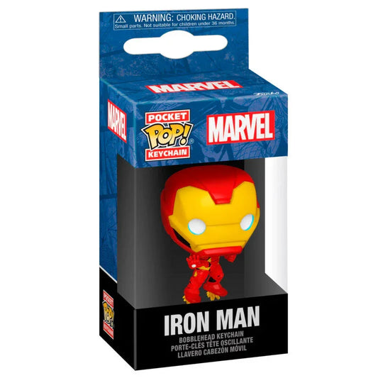 Porte-clés Pocket POP Marvel Iron Man Classics
