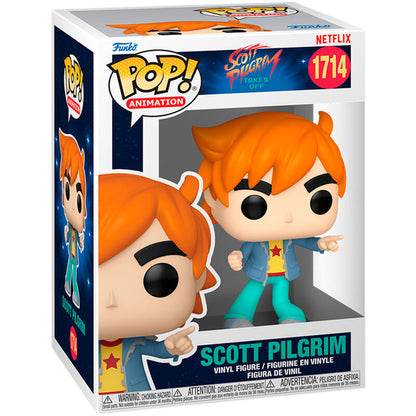 Funko Pop! Scott Pilgrim Takes Off Scott Pilgrim - Figura da Collezione Vinyl Nerdscape