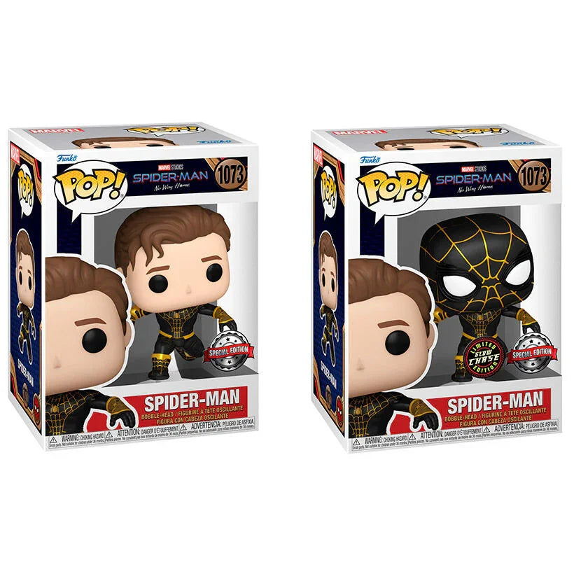 POP figure Marvel Spider-Man No Way Home Spider-Man Exclusive 5 + 1 Chase Nerdscape