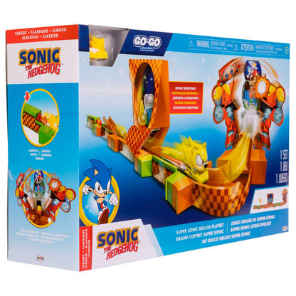 Sonic Go Go Racers Deluxe playset Nerdscape