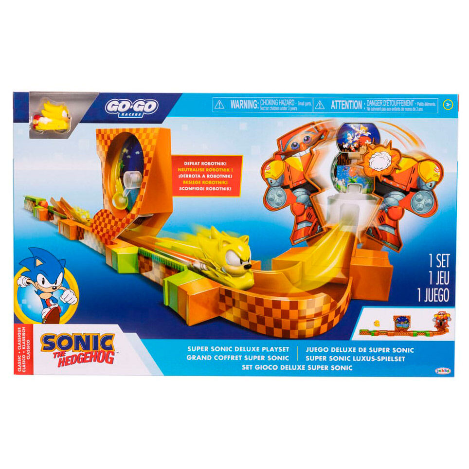 Sonic Go Go Racers Deluxe playset Nerdscape