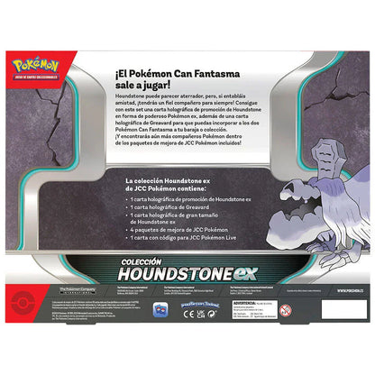 Spanish Pokemon Houndstone collectible card game box Nerdscape