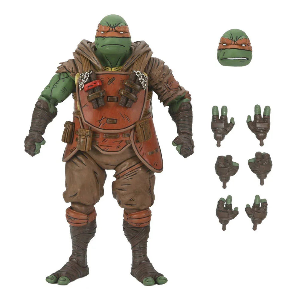 Teenage Mutant Ninja Turtles Michelangelo The Last Ronin Figura da Collezione 18cm - Nerdscape Nerdscape