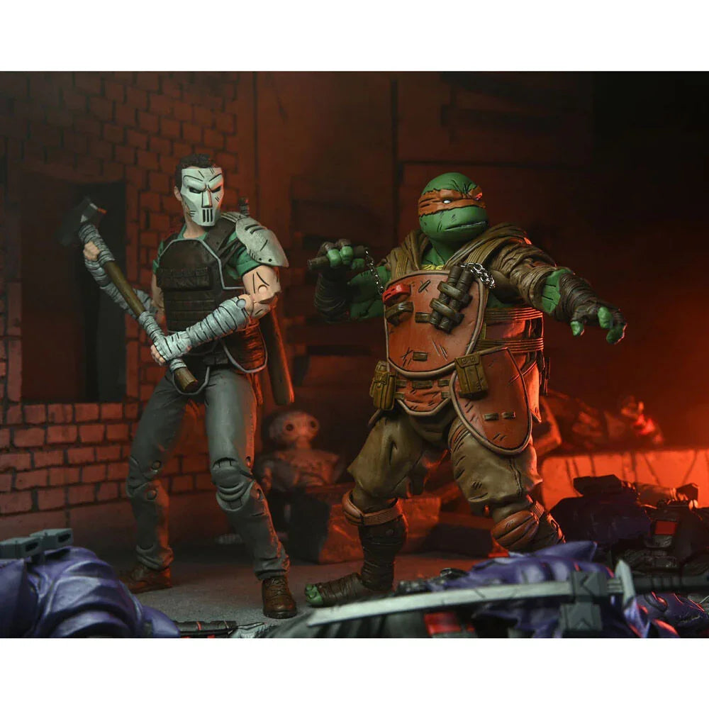 Teenage Mutant Ninja Turtles Michelangelo The Last Ronin Figura da Collezione 18cm - Nerdscape Nerdscape
