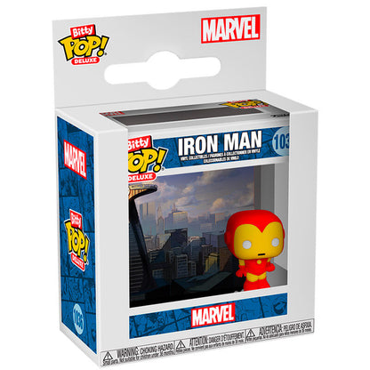 Funko Pop! Marvel Iron Man - Figura da Collezione Vinyl Nerdscape