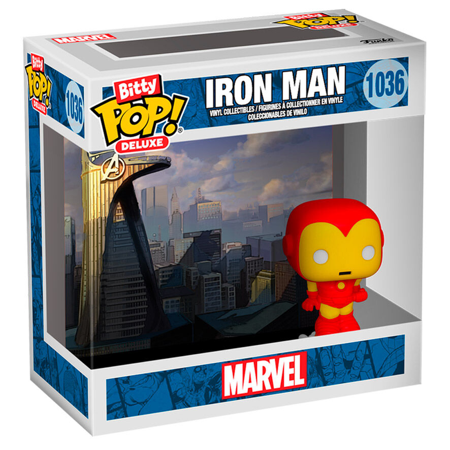 Funko Pop! Marvel Iron Man - Figura da Collezione Vinyl Nerdscape