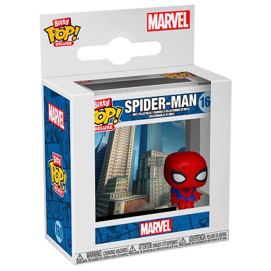 Funko Pop! Marvel Spider-Man - Figura da Collezione Vinyl Nerdscape