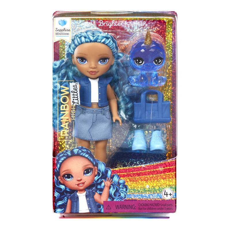 Rainbow High little fashion blue doll Nerdscape