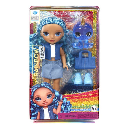 Rainbow High little fashion blue doll Nerdscape