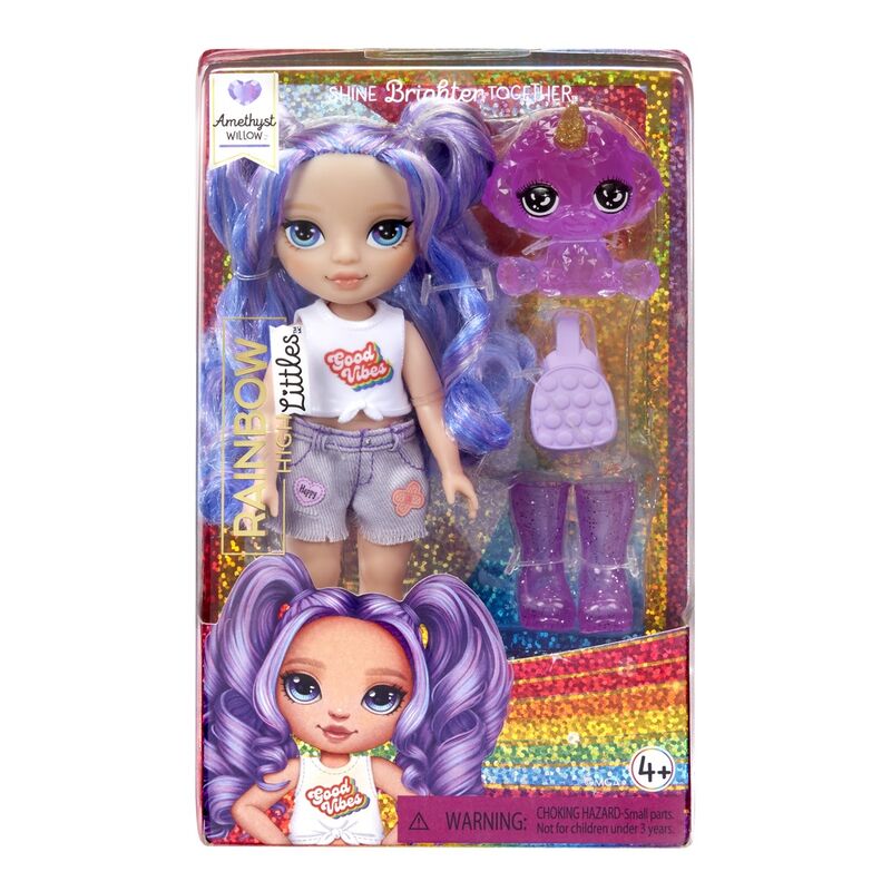 Rainbow High little fashion Amathyst purple doll Nerdscape