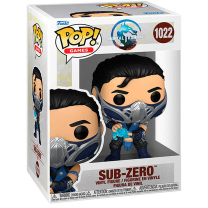 Funko Pop! Mortal Kombat Sub-Zero - Figura da Collezione Vinyl Nerdscape