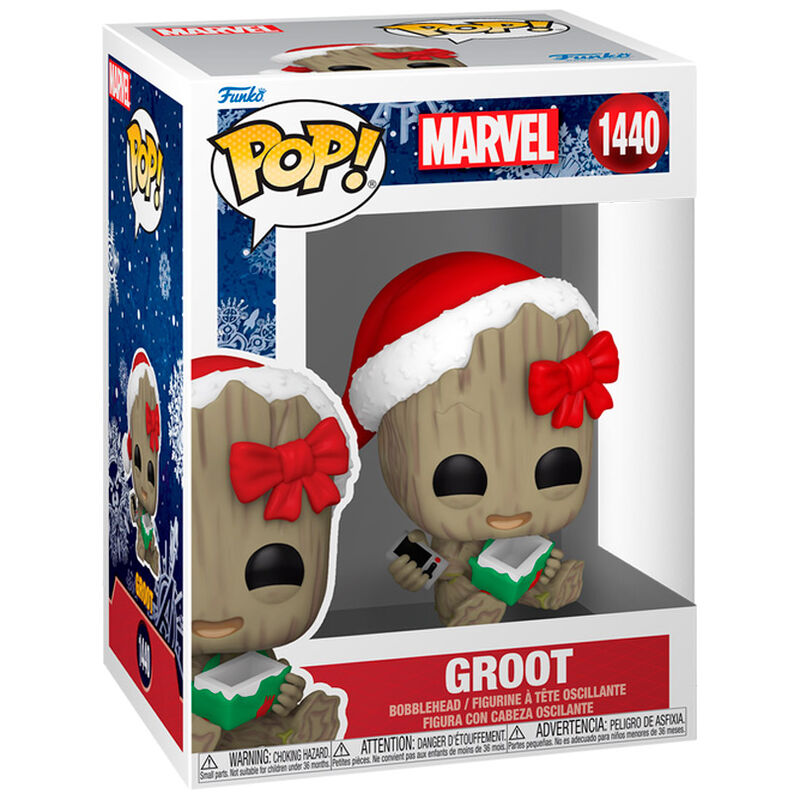 Funko Pop! Marvel Groot - Figura da Collezione Vinyl Nerdscape