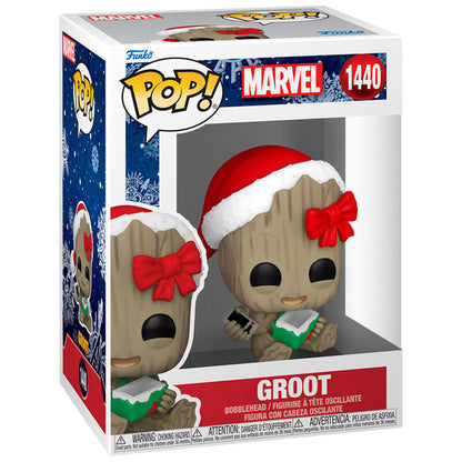 Funko Pop! Marvel Groot - Figura da Collezione Vinyl Nerdscape