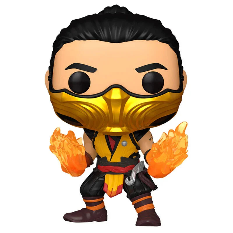 Funko Pop! Mortal Kombat Scorpion - Figura da Collezione Vinyl Nerdscape