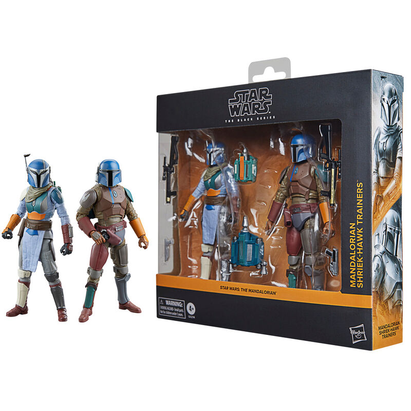 Star Wars The Black Series Mandalorian & Shriek-Hawk Figura da Collezione 15cm - Nerdscape Nerdscape
