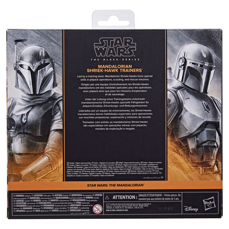 Star Wars The Black Series Mandalorian & Shriek-Hawk Figura da Collezione 15cm - Nerdscape Nerdscape