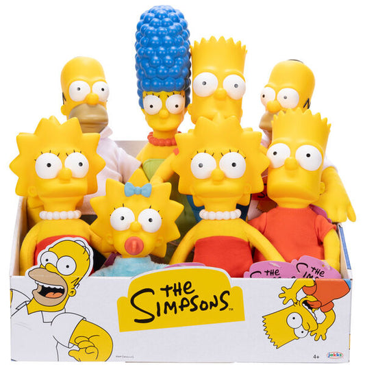 Les Simpsons, assortiment de peluches