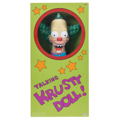 English The Simpsons Krusty The Clown Talking doll 44cm Nerdscape