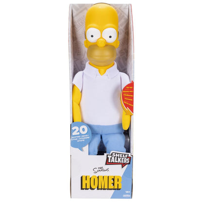 English The Simpsons Shelf Talkers Homer plush toy 33cm Nerdscape