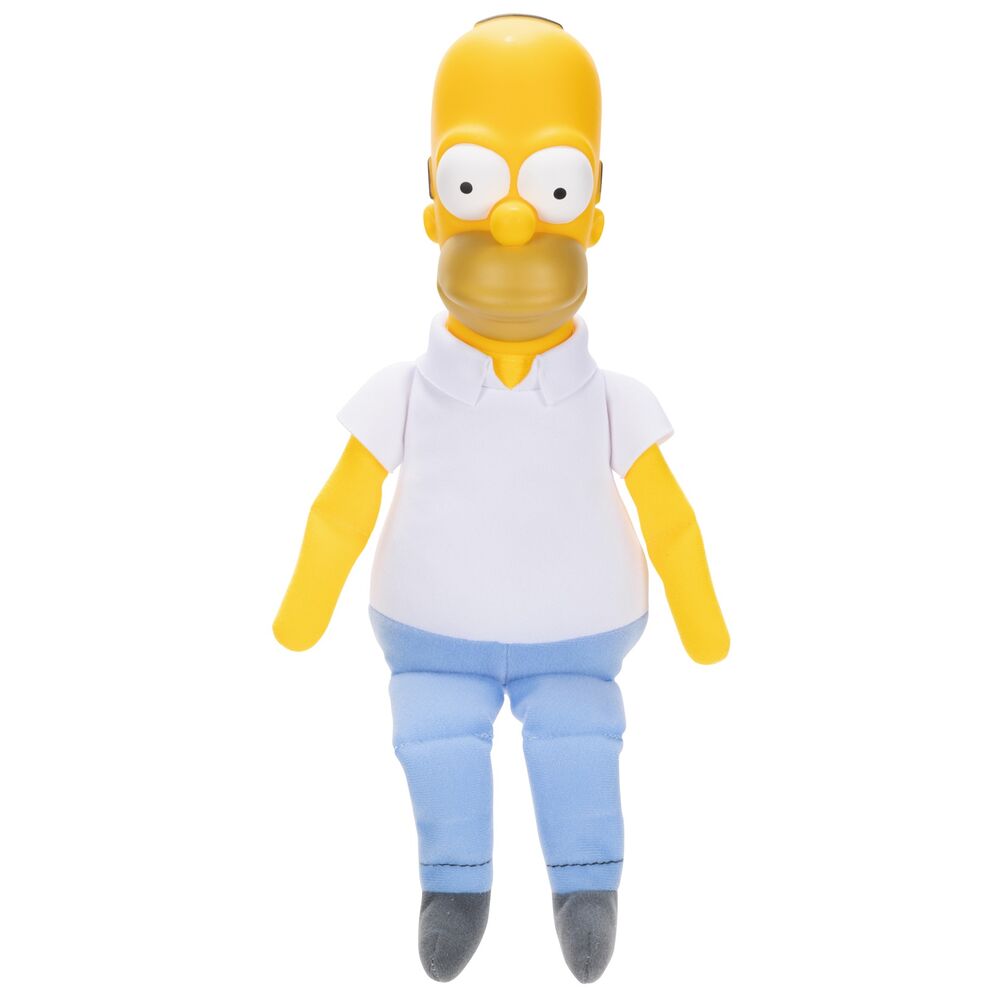 English The Simpsons Shelf Talkers Homer plush toy 33cm Nerdscape