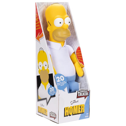 English The Simpsons Shelf Talkers Homer plush toy 33cm Nerdscape