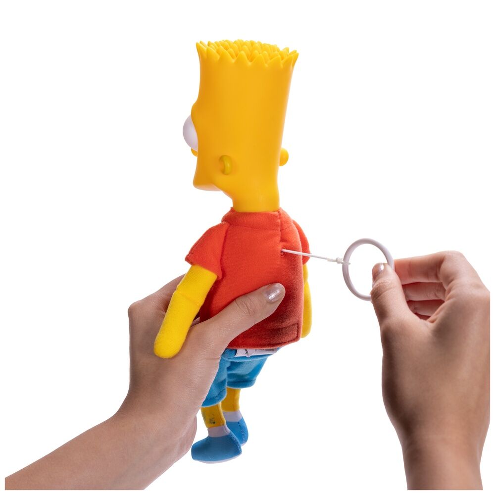 English The Simpsons Shelf Talkers Bart plush toy 33cm Nerdscape