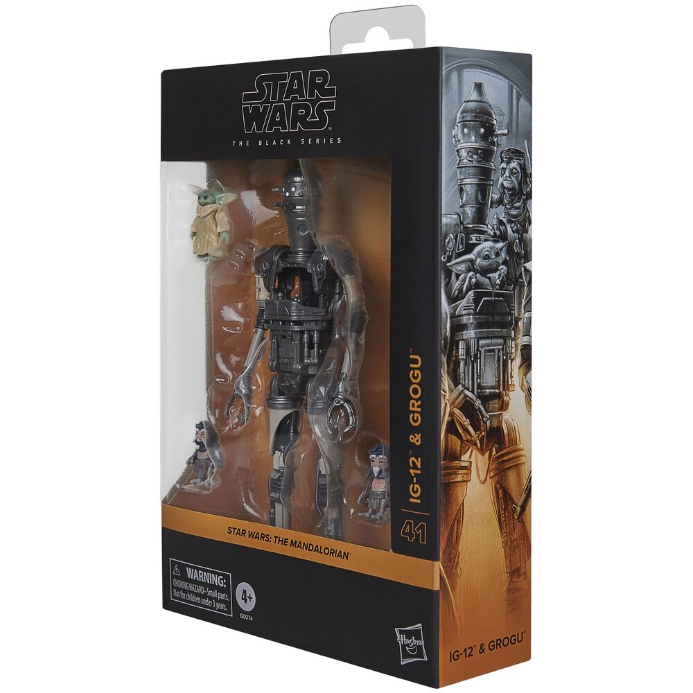 The Black Series IG-12 & Grogu Star Wars The Mandalorian - Figura da Collezione - Nerdscape Nerdscape