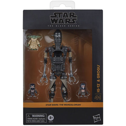 The Black Series IG-12 & Grogu Star Wars The Mandalorian - Figura da Collezione - Nerdscape Nerdscape