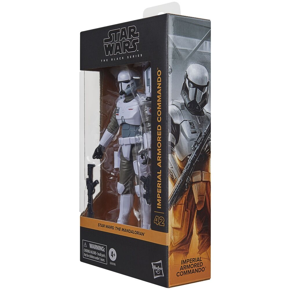Star Wars The Mandalorian Imperial Armored Commando The Black Series Figura da Collezione - Nerdscape Nerdscape