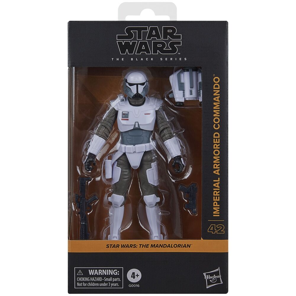 Star Wars The Mandalorian Imperial Armored Commando The Black Series Figura da Collezione - Nerdscape Nerdscape