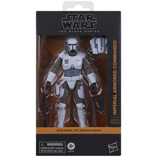 Star Wars The Mandalorian Imperial Armored Commando The Black Series Figura da Collezione - Nerdscape Nerdscape