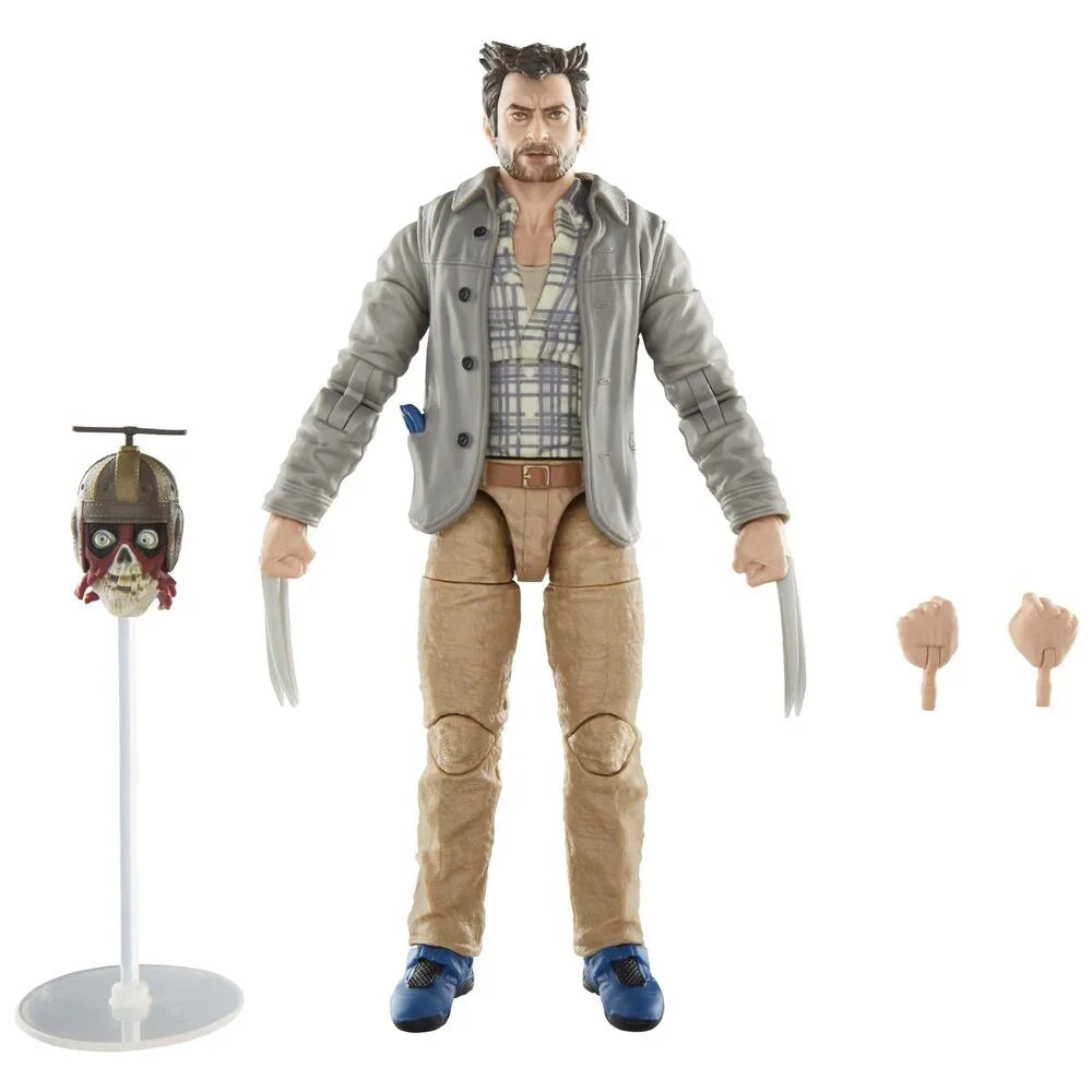 Marvel Legends Deadpool Headpool & Wolverine Logan Serie - Figura da Collezione Nerdscape Nerdscape