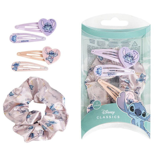 Ensemble d'accessoires pour cheveux Disney Stitch