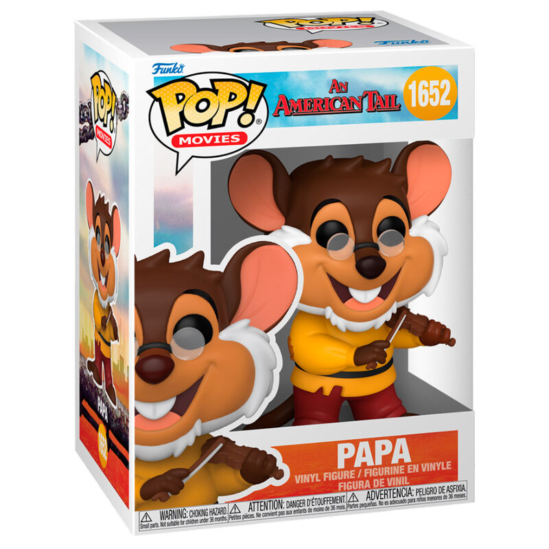 POP figure American Tail Papa Nerdscape