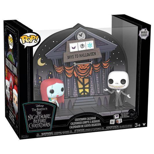 Figurine POP Disney L'Étrange Noël de Monsieur Jack Calendrier de l'Avent double face