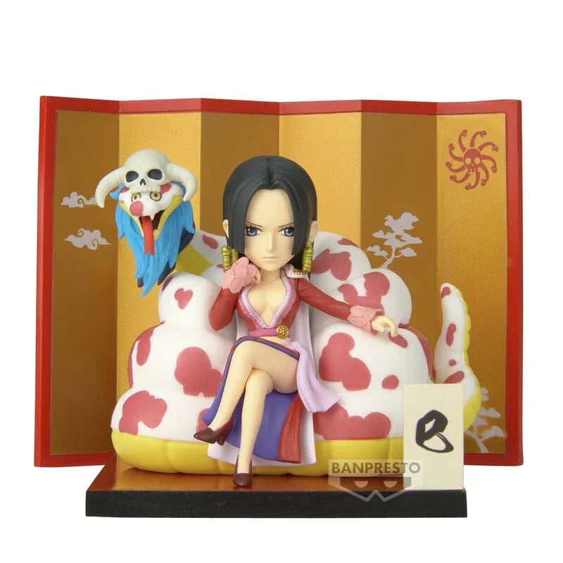 One Piece World Collectable Special Boa Hancock & Salome figure 6cm Nerdscape