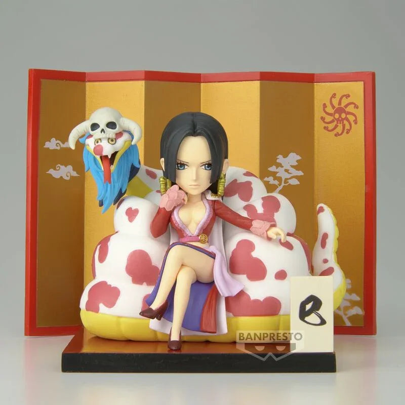 One Piece World Collectable Special Boa Hancock & Salome figure 6cm Nerdscape