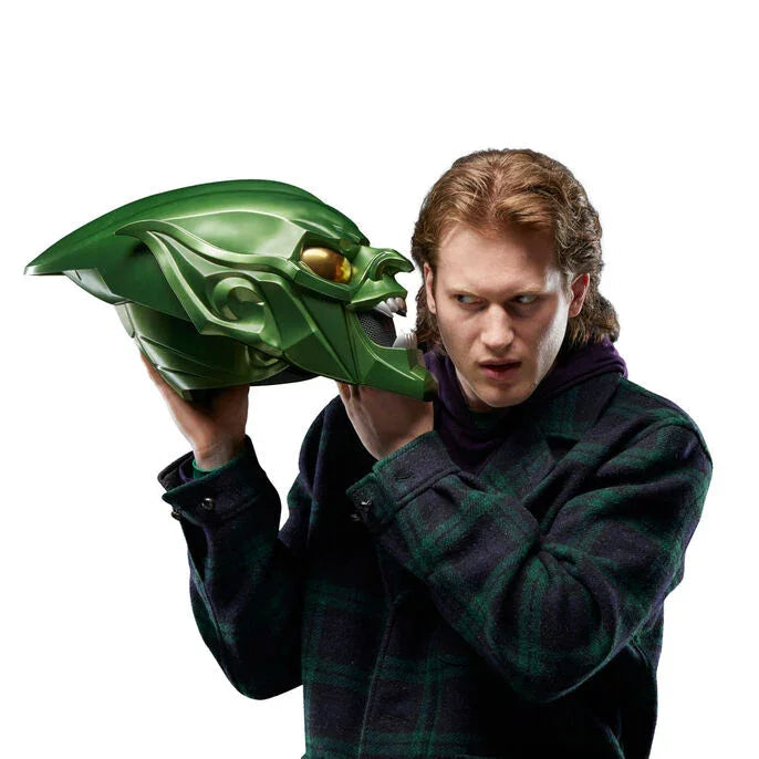 Marvel Legends Green Goblin Spider-Man: No Way Home Premium Roleplay Helmet - Nerdscape Nerdscape
