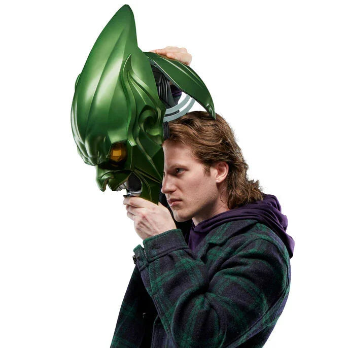 Marvel Legends Green Goblin Spider-Man: No Way Home Premium Roleplay Helmet - Nerdscape Nerdscape