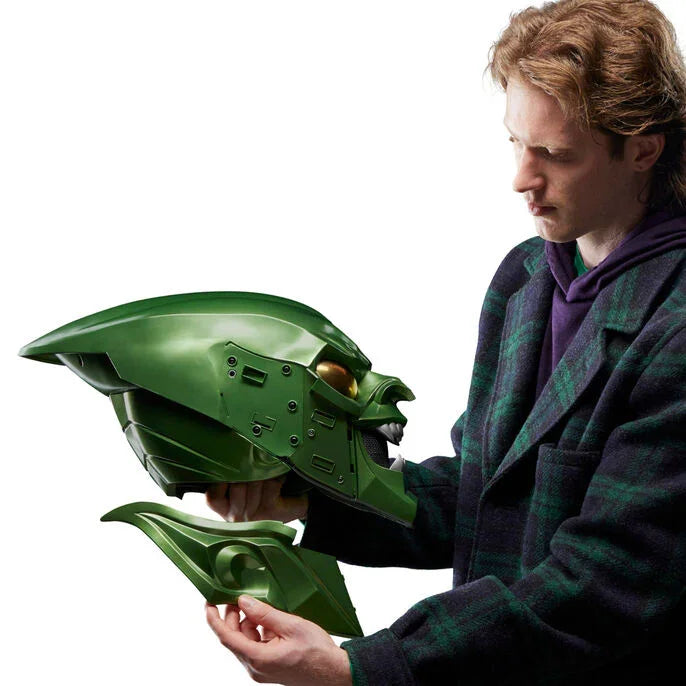 Marvel Legends Green Goblin Spider-Man: No Way Home Premium Roleplay Helmet - Nerdscape Nerdscape
