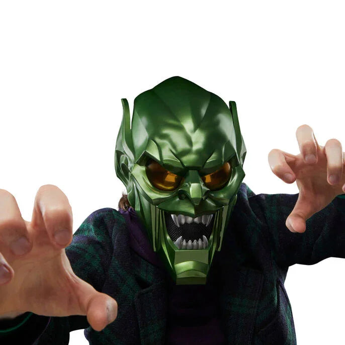 Marvel Legends Green Goblin Spider-Man: No Way Home Premium Roleplay Helmet - Nerdscape Nerdscape