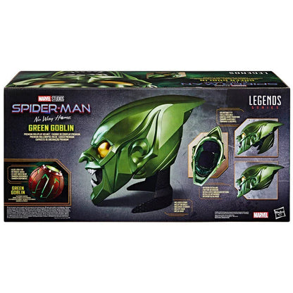 Marvel Legends Green Goblin Spider-Man: No Way Home Premium Roleplay Helmet - Nerdscape Nerdscape