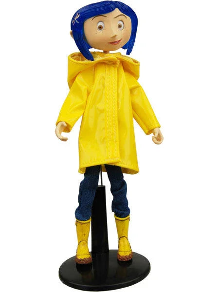 Coraline Worlds Coraline Rain Coat Figura da Collezione 18cm - Nerdscape Nerdscape