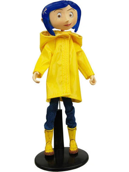 Coraline Worlds Coraline Rain Coat Figura da Collezione 18cm - Nerdscape Nerdscape