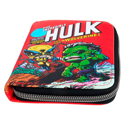 Loungefly Marvel Comic Action Wolverine 50th Anniversary wallet - Nerdscape