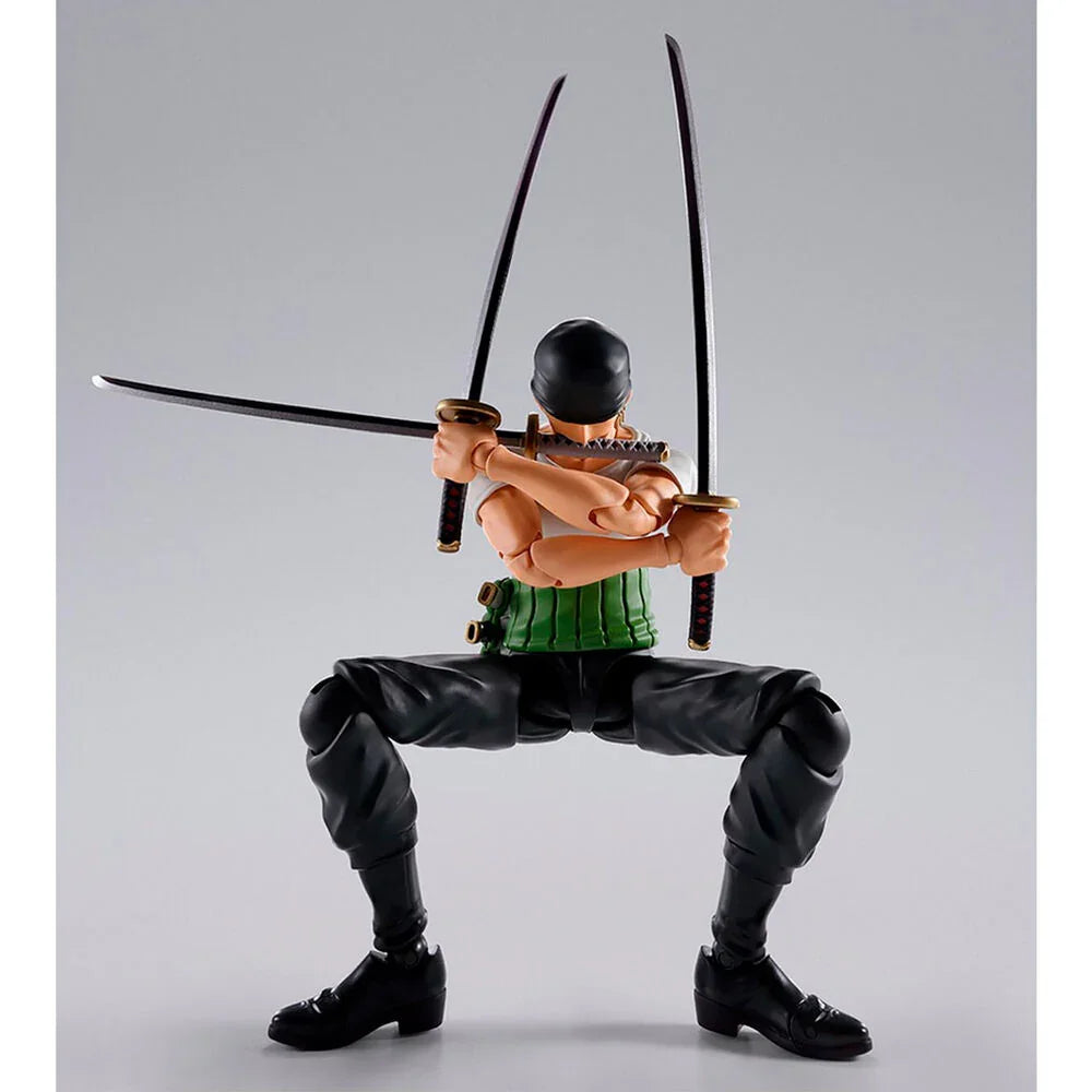 S.H. Figuarts Roronoa Zoro Romance Dawn Figura da Collezione - Nerdscape Nerdscape