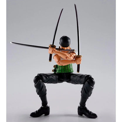 S.H. Figuarts Roronoa Zoro Romance Dawn Figura da Collezione - Nerdscape Nerdscape